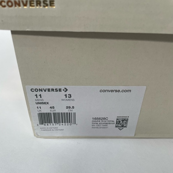 SOLD-ConverseKith xBergdorf Goodman xChuck 70High - Picture 8 of 8